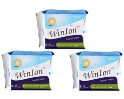 Winion İnce 8'li Hijyenik Ped 3 Adet