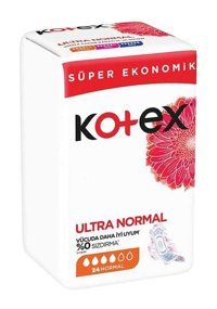Kotex İnce 24'lü Hijyenik Ped 1 Adet
