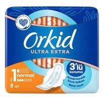 Orkid Ultra İnce 8'li Hijyenik Ped 1 Adet