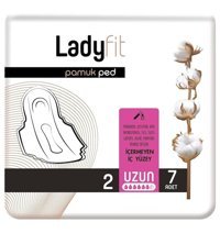 Ladyfit Pamuk İnce 7'li Hijyenik Ped 1 Adet