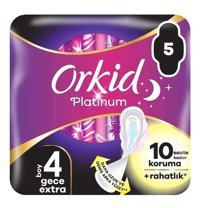 Orkid Platinum İnce 5'li Hijyenik Ped 1 Adet