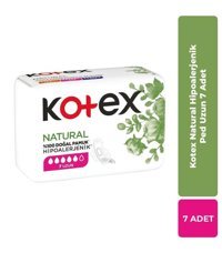Kotex Natural İnce Antialerjik 7'li Hijyenik Ped 1 Adet