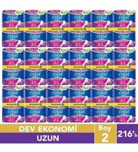 Orkid Platinum İnce 3'lü Hijyenik Ped 72 Adet