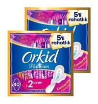 Orkid Platinum İnce 40'lı Hijyenik Ped 2 Adet