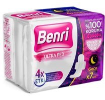 Benri İnce 7'li Hijyenik Ped 1 Adet