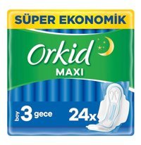 Orkid Maxi İnce 24'lü Hijyenik Ped 1 Adet