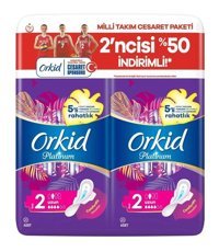 Orkid Ultra Platinum Cesaret 3499 İnce 20'li Hijyenik Ped 2 Adet