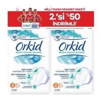 Orkid Ekstra Hassas Koruma İnce 20'li Hijyenik Ped 2 Adet
