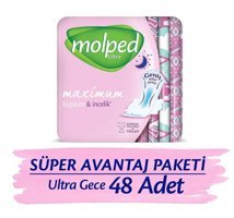 Molped Ultra İnce 16'lı Hijyenik Ped 3 Adet