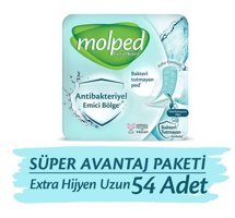 Molped Extra Hijyen İnce 18'li Hijyenik Ped 3 Adet