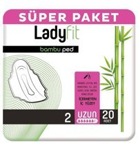 Ladyfit Bambu İnce 20'li Hijyenik Ped 1 Adet