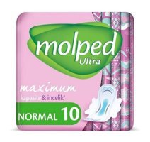 Molped Ultra Hijyenik İnce 10'lu Hijyenik Ped 1 Adet