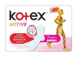 Kotex Active Organik İnce 7'li Hijyenik Ped 1 Adet