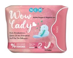 Wow Lady İnce 10'lu Hijyenik Ped 1 Adet