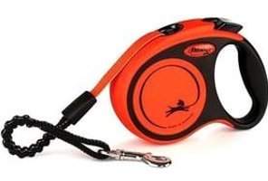 Flexi Xtreme 8 m Makaralı Boyun Köpek Tasması Turuncu