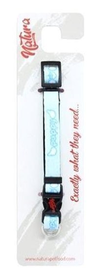 Natura 25-35 cm Ayarlanabilir Boyun Köpek Tasması Açık Mavi