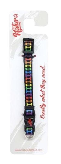 Natura 20-30 cm Ayarlanabilir Boyun Köpek Tasması Siyah