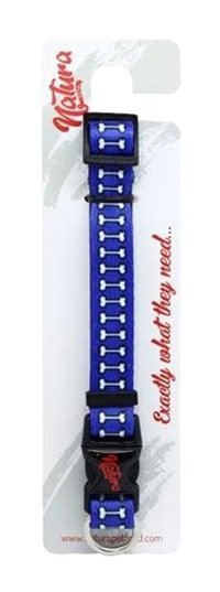 Natura 25-35 cm Ayarlanabilir Boyun Köpek Tasması Lacivert