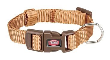 Trixie Premium XXS-XS Ayarlanabilir Boyun Köpek Tasması Karamel