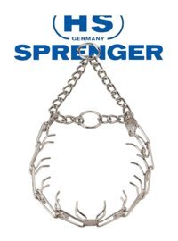Sprenger Ultra Plus Ayarlanabilir Boyun Zincir Köpek Tasması Gümüş