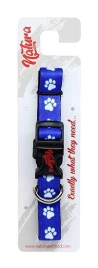 Natura 30-45 cm Ayarlanabilir Boyun Köpek Tasması Mavi