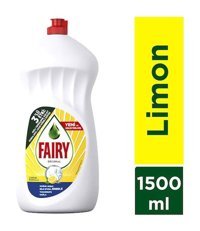 Fairy Orijinal Limon Kokulu Sıvı El Bulaşık Deterjanı 1.5 lt