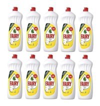 Fairy Orijinal Limon Kokulu Sıvı El Bulaşık Deterjanı 10x650 ml