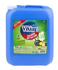 Viking Ekstra Köpük Limon Kokulu Sıvı El Bulaşık Deterjanı 24x4 kg