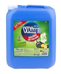 Viking Ekstra Köpük Limon Kokulu Sıvı El Bulaşık Deterjanı 4x4 kg