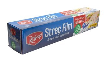Roll Up Renkli 30000 cm Streç Film
