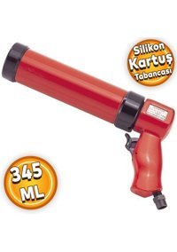 Gison Gp85 Çelik Silikon Tabancası Kırmızı