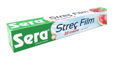 Sera Renkli 3300 cm Sanayi Tipi Streç Film