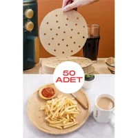Depomega Airfryer 50 Adet Pişirme Kağıdı