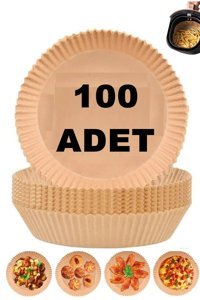 Kitchen Beauty Airfryer 100 Adet Pişirme Kağıdı
