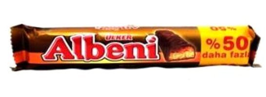 Ülker Albeni Karamelli Sütlü Çikolata 12x52 gr
