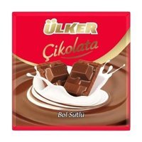 Ülker Kare Sütlü Çikolata 12x60 gr
