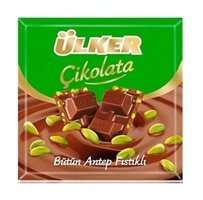 Ülker Kare Fıstıklı Sütlü Çikolata 6x65 gr