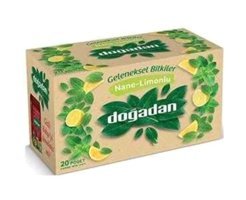 Doğadan Geleneksel Bitkiler Nane Limon Bitki Çayı 20 Adet