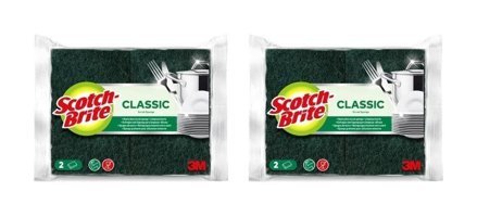 Scotch Brite Tırnak Koruyuculu Bulaşık Süngeri 2x2'li