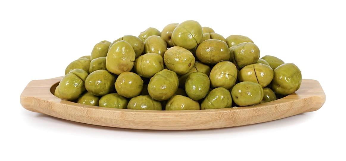 İnze Manzanilla Kırma Tuzlu Salamura Yeşil Zeytin Pet Kavanoz 2 kg