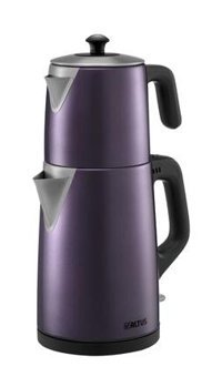 Altus AL 795 M Plastik Demlikli 1650 W Işıklı Plastik Mor Vintage Çay Makinesi