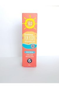 Exeless Renksiz 50 Faktör Kuru ve Normal Ciltler İçin Vücut Güneş Kremi 125 ml
