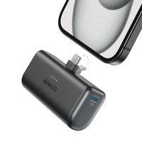 Anker A1653 5000 mAh Dijital Göstergeli Type C Powerbank Siyah