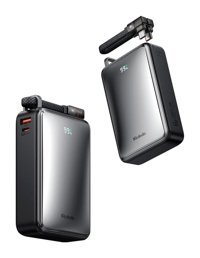 Mcdodo Mc-4331 20000 mAh Dijital Göstergeli USB Kablolu Powerbank Siyah