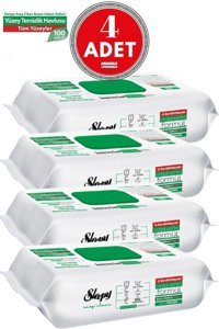 Sleepy 100 Yaprak 4'lü Paket Islak Mendil