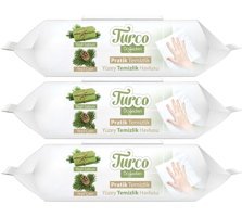 Baby Turco Yeşil Çamlı 100 Yaprak 3'lü Paket Islak Mendil