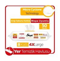 Sleepy Arap Sabunu Katkılı 50 Yaprak Islak Mendil