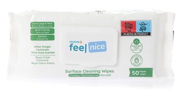 Feel Nice Yüzey Temizleme Mendili 50 Yaprak Islak Mendil
