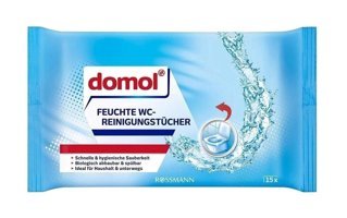 Domol 15 Yaprak Islak Mendil