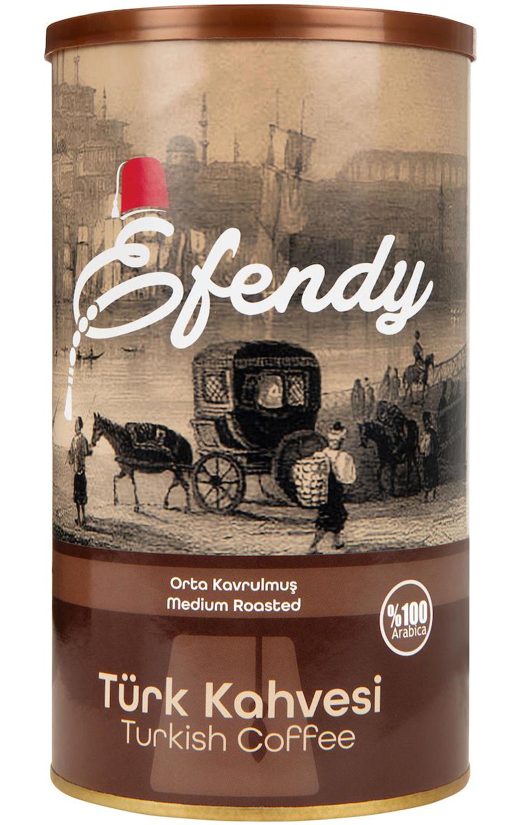 Efendy Sade Orta Kavrulmuş Türk Kahvesi 3x250 gr